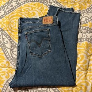 Levi’s ankle wedgie skinny capri size 22w